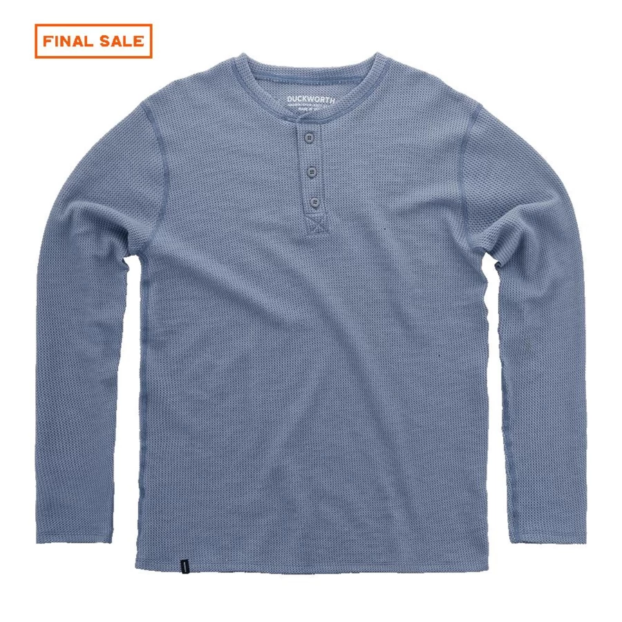 DUCKWORTH Men's Polaris Henley Shirt - Premium Comfort & Style