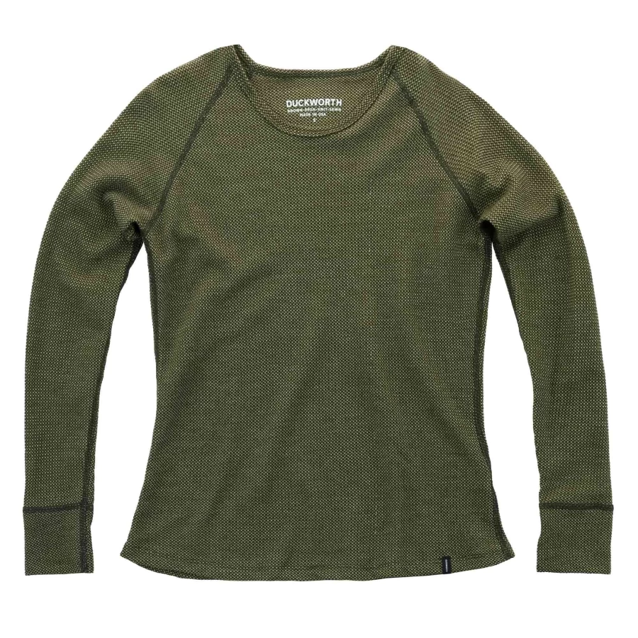 DUCKWORTH Women's Polaris Loose Crew Sweater - Comfortable Casual Knit Top