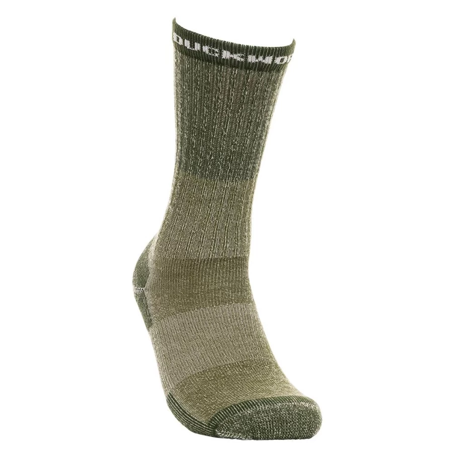 DUCKWORTH Midweight Boot Cut Crew Socks for Men & Women - Comfortable Hiking & Outdoor Socks