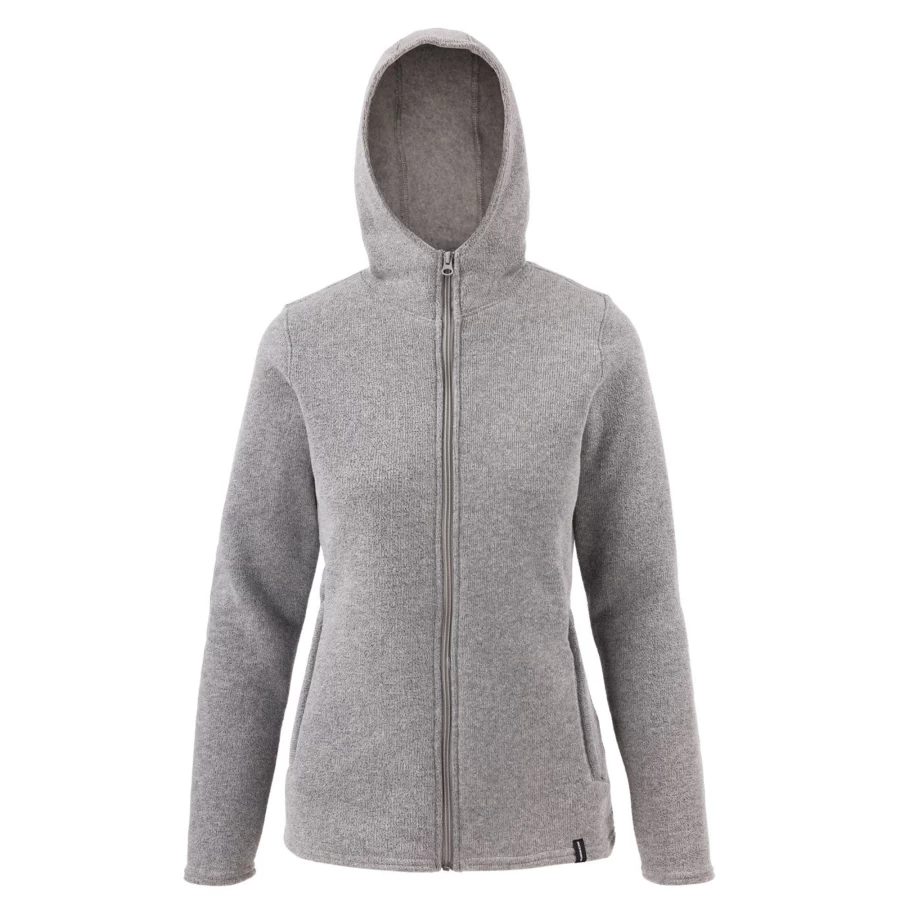 DUCKWORTH Women's Lightweight Powder Full Zip Hooded Sweatshirt for Comfort & Style