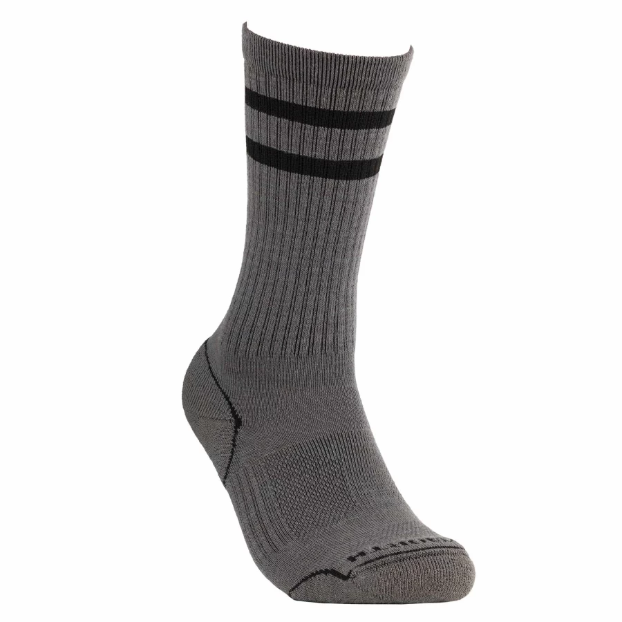 DUCKWORTH Lightweight Crew Socks for Men & Women - Breathable Comfort Hiking & Everyday Wear