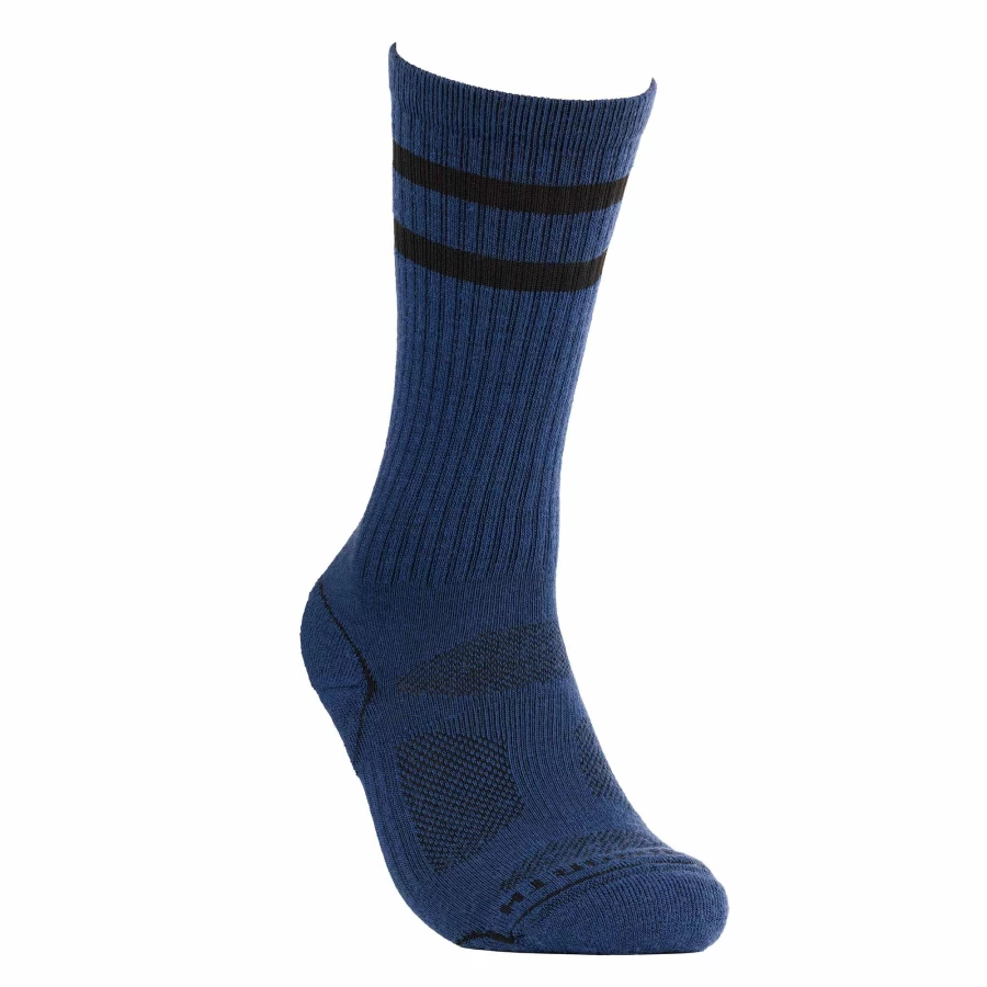 DUCKWORTH Lightweight Crew Socks for Men & Women - Breathable Comfort Hiking & Everyday Wear