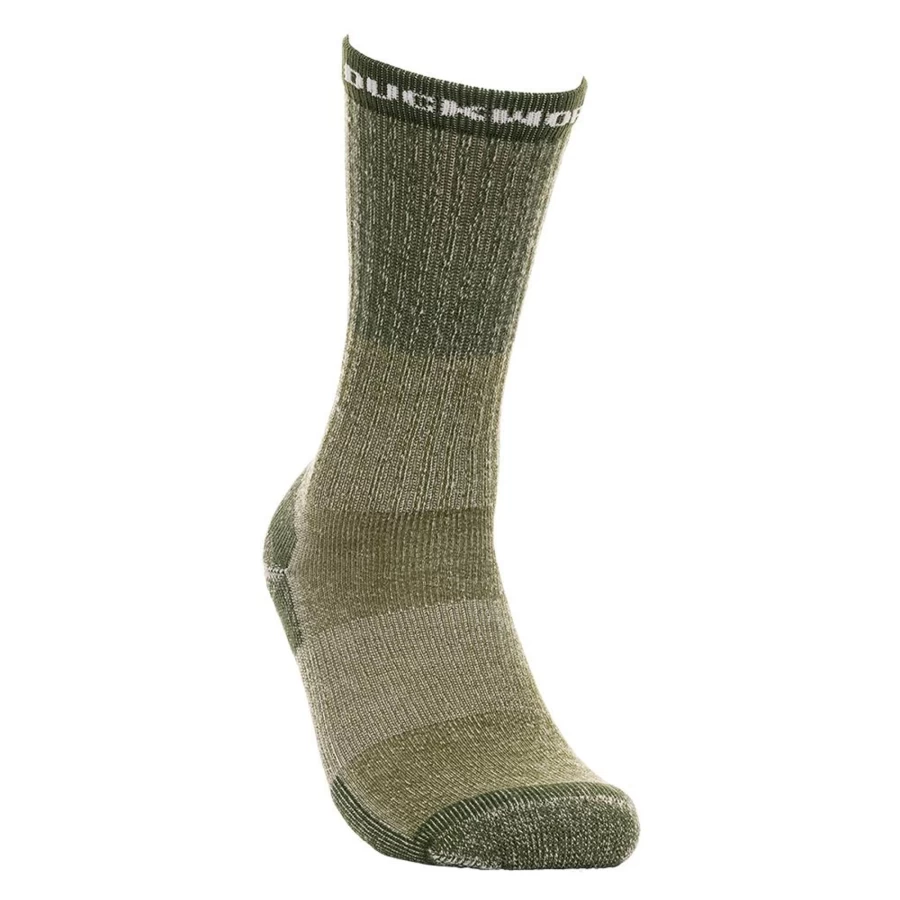 DUCKWORTH Midweight Boot Cut Crew Socks for Men & Women - Comfortable Hiking & Outdoor Socks