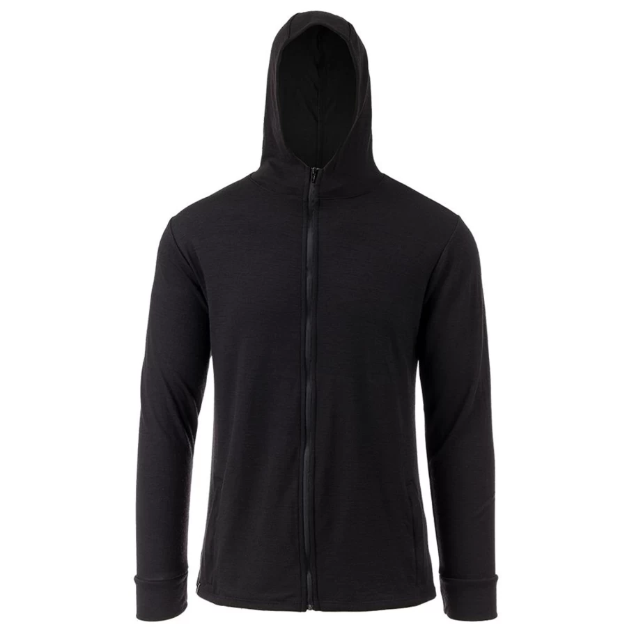 DUCKWORTH Men's Comet Full Zip Hooded Sweatshirt - Black