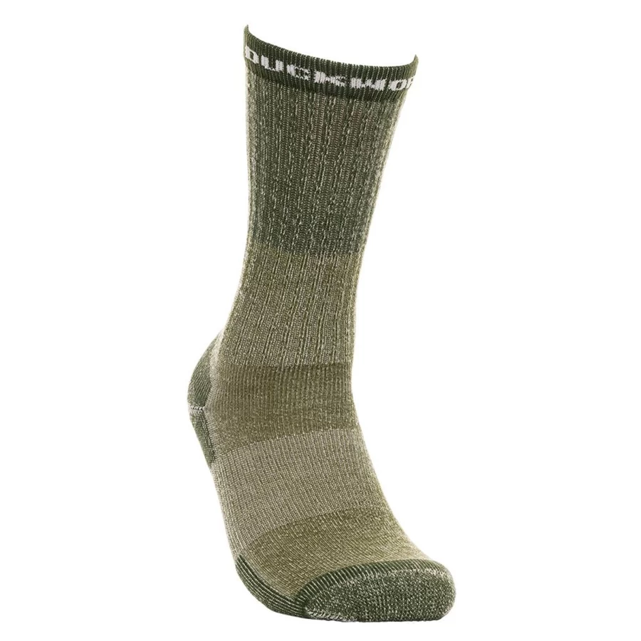 DUCKWORTH Midweight Boot Cut Crew Socks for Men & Women - Comfortable Hiking & Outdoor Socks