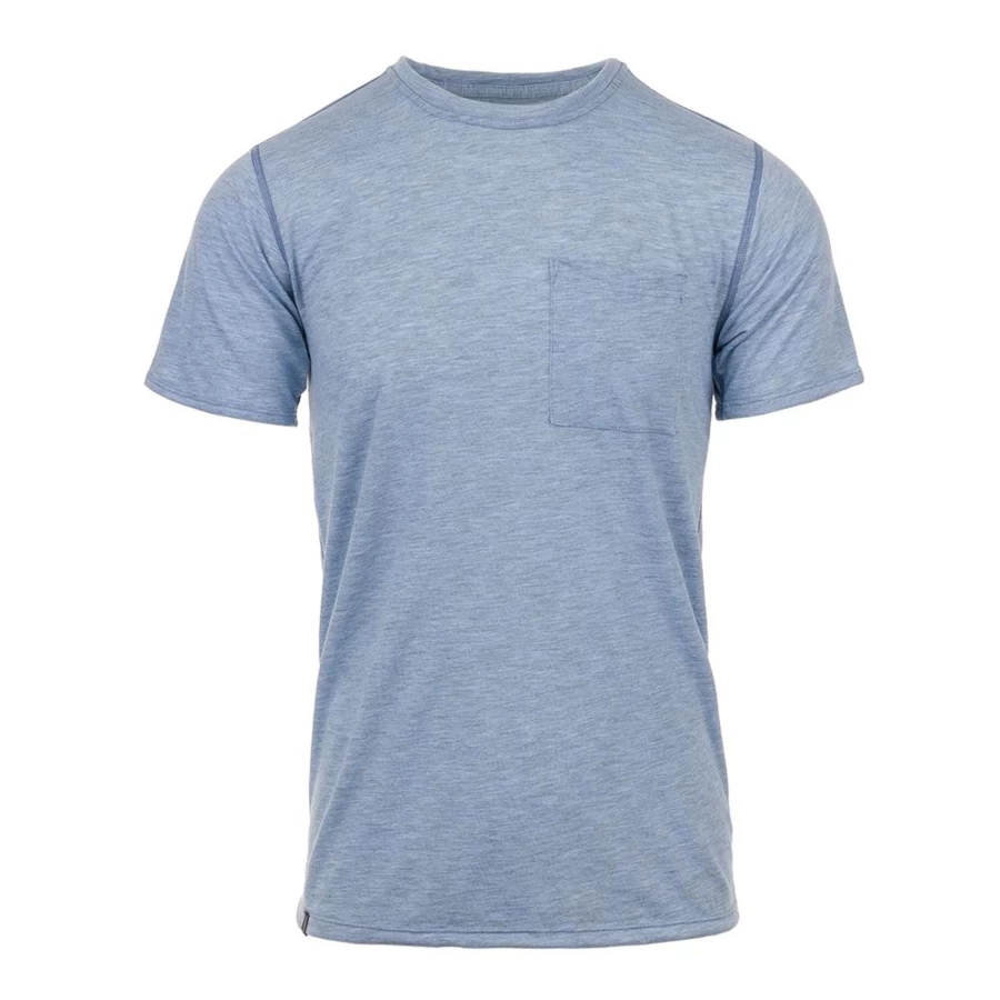 DUCKWORTH Men's Vapor Pocket T-Shirt - Lightweight Moisture-Wicking Performance Tee