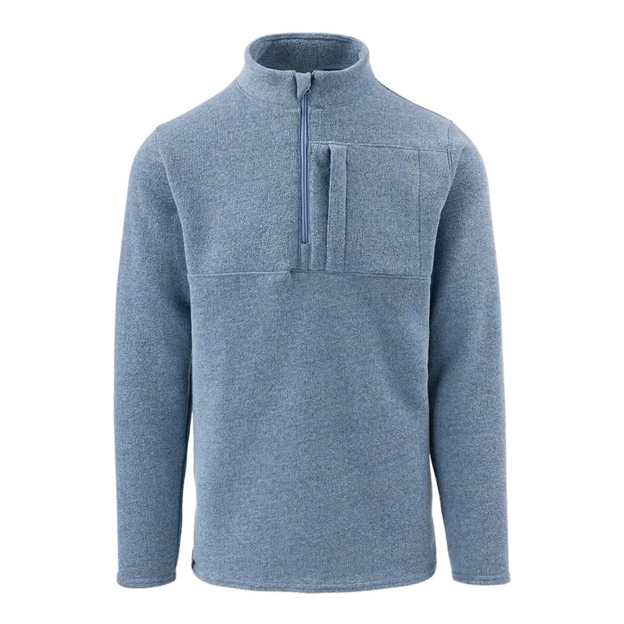 DUCKWORTH Men's Lightweight Powder Quarter Zip Pullover for Active Lifestyle
