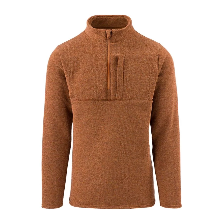 DUCKWORTH Men's Lightweight Powder Quarter Zip Pullover for Active Lifestyle