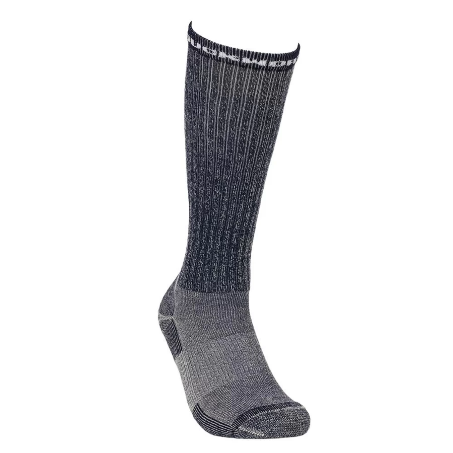 DUCKWORTH Midweight Over-The-Calf Hiking Socks for Men & Women - Moisture-Wicking Merino Wool Blend