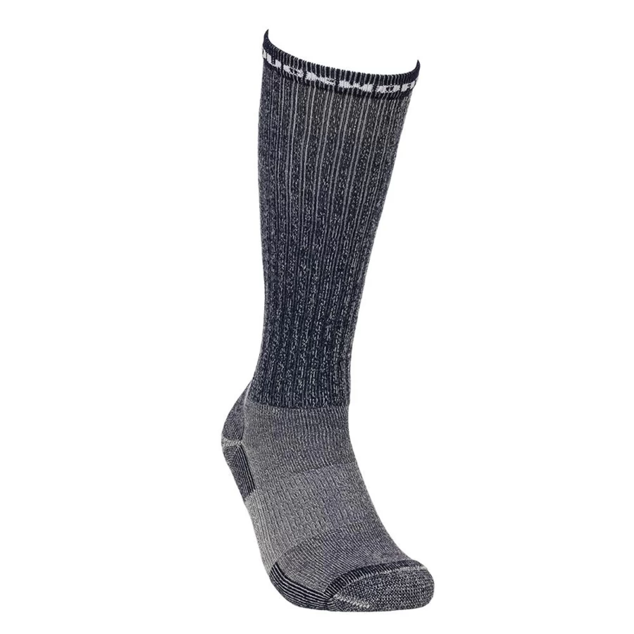 DUCKWORTH Midweight Over-The-Calf Hiking Socks for Men & Women - Merino Wool Blend, Durable & Comfortable