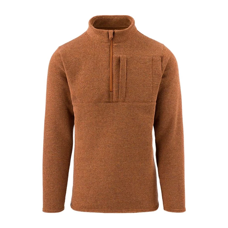 DUCKWORTH Men's Lightweight Powder Quarter Zip Pullover for Outdoor Activities