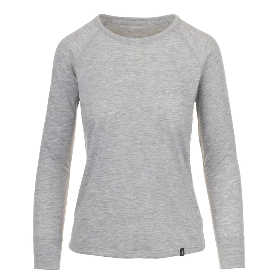 DUCKWORTH Women's Vapor Long Sleeve Crew Shirt - Moisture-Wicking & Breathable Hiking Top