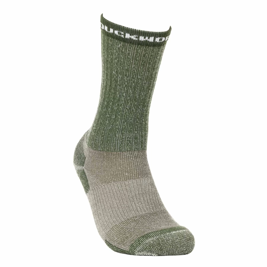 DUCKWORTH Midweight Hiking Socks for Men & Women - Moisture-Wicking Crew Socks for Trekking & Outdoor Adventures