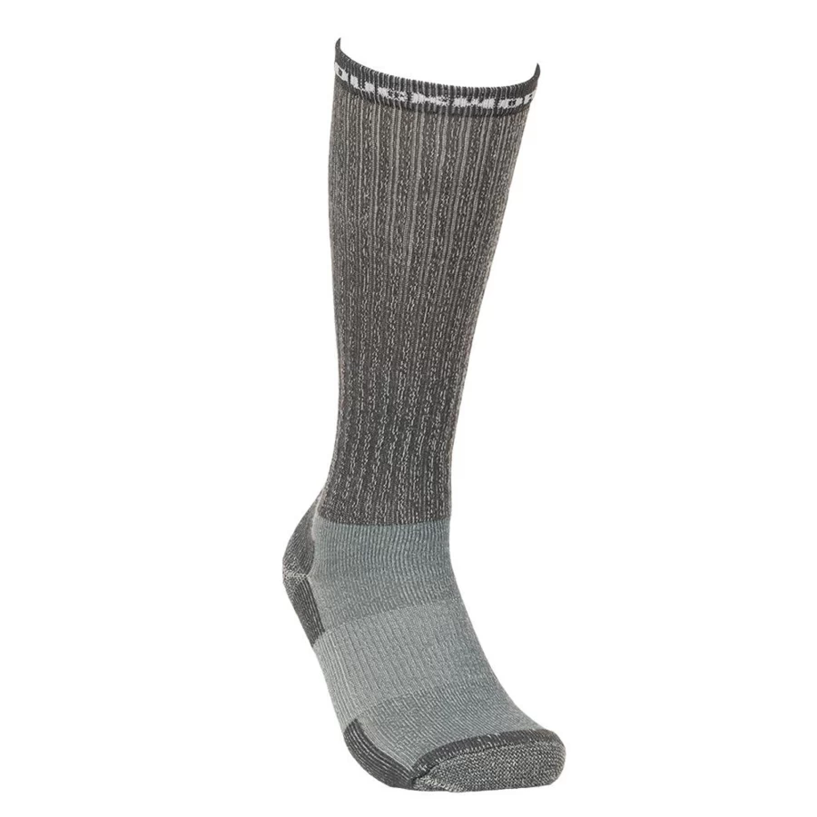 DUCKWORTH Midweight Over-The-Calf Hiking Socks for Men & Women - Moisture-Wicking Merino Wool Blend