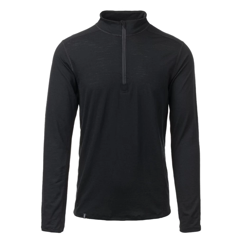 DUCKWORTH Men's Maverick 1/4 Zip Pullover - Lightweight Merino Wool Quarter-Zip Sweater for Outdoor & Casual Wear