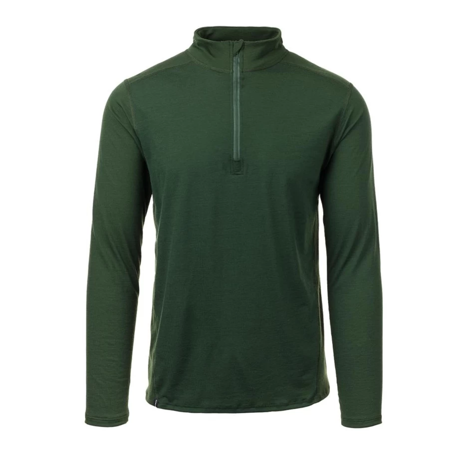 DUCKWORTH Men's Maverick 1/4 Zip Pullover - Lightweight Merino Wool Quarter-Zip Sweater for Outdoor & Casual Wear