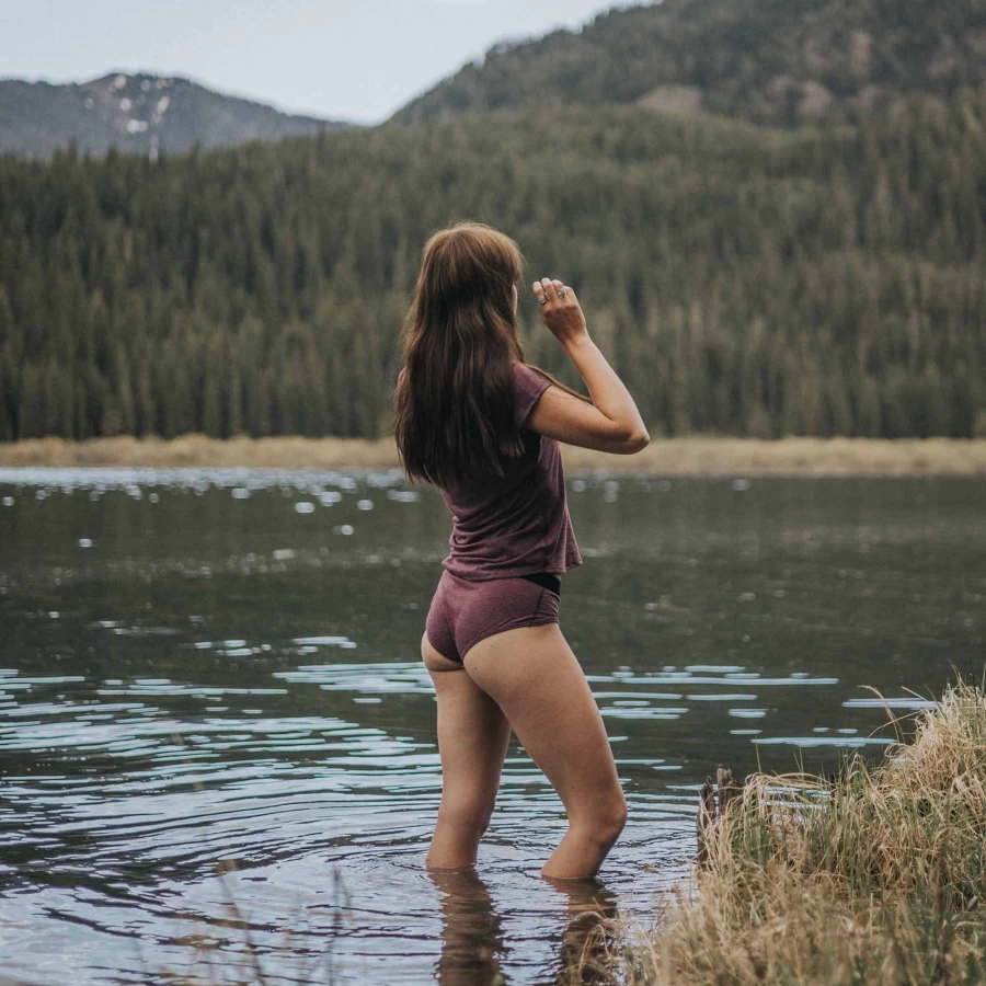 DUCKWORTH Women's Vapor Brief - Lightweight Moisture-Wicking Underwear for Active Lifestyles