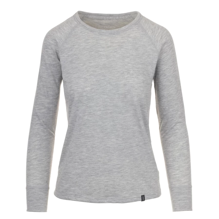 DUCKWORTH Women's Vapor Long Sleeve Crew - Moisture-Wicking & Breathable Hiking Shirt
